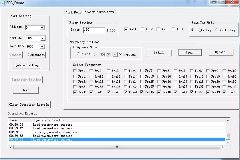 Düşük Radyasyon Değeri UHF Uzun Menzilli Okuyucu 15m Bulma Menzili Park Yönetimi İçin 3