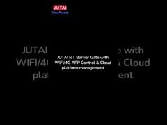 DC fırçasız motorlu bariyer kapısı, wifi kontrolcüsü ile