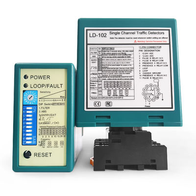 satın al 12-24 VADC Compact Inductive Loop Detektor Fast Response For Vehicle Access Control (Araç Erişim Kontrolü için Hızlı Yanıt) Çevrimiçi üretim