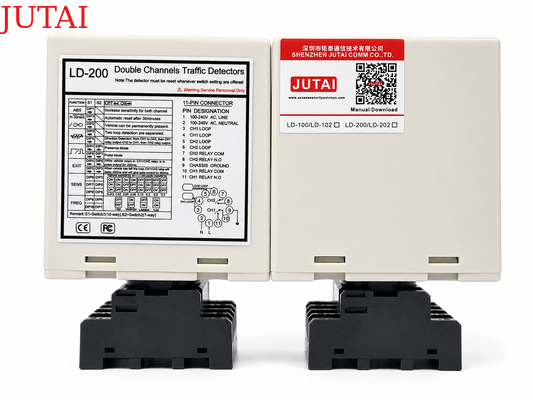 satın al Dual Channel Vehicle Loop Detector with 20–2000 μH Loop Inductance and Adjustable Frequency Çevrimiçi üretim